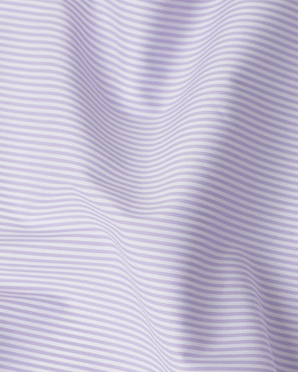 Lavender Pinstripe Cotton Shirting 150cm