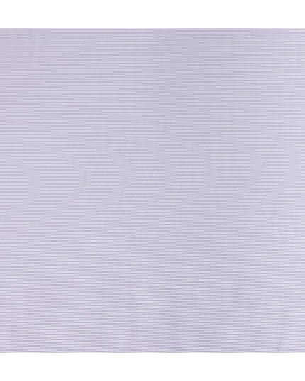 Lavender Pinstripe Cotton Shirting 150cm