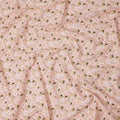 Blush Pink Floral Cotton Lawn Fabric - Regal Fabrics