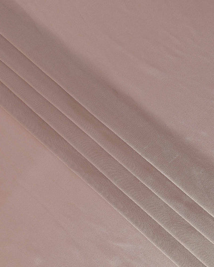 Dusty Rose Premium French Silk Lame Fabric, 110 Cms, France-D25120