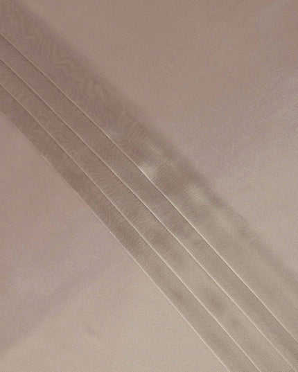 Mauve Premium French Silk Lame Fabric, 110 Cms, France-D25127