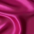 Fuchsia Pink Premium Pure Silk Satin Fabric with Smooth Glossy Finish and Elegant Flow, 110 Cms Width, Made in China-D25923