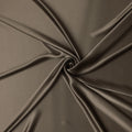 Mocha Brown Premium Pure Silk Satin Fabric with Smooth Lustrous Finish and Elegant Drape, 110 Cms Width, Made in China-D25917