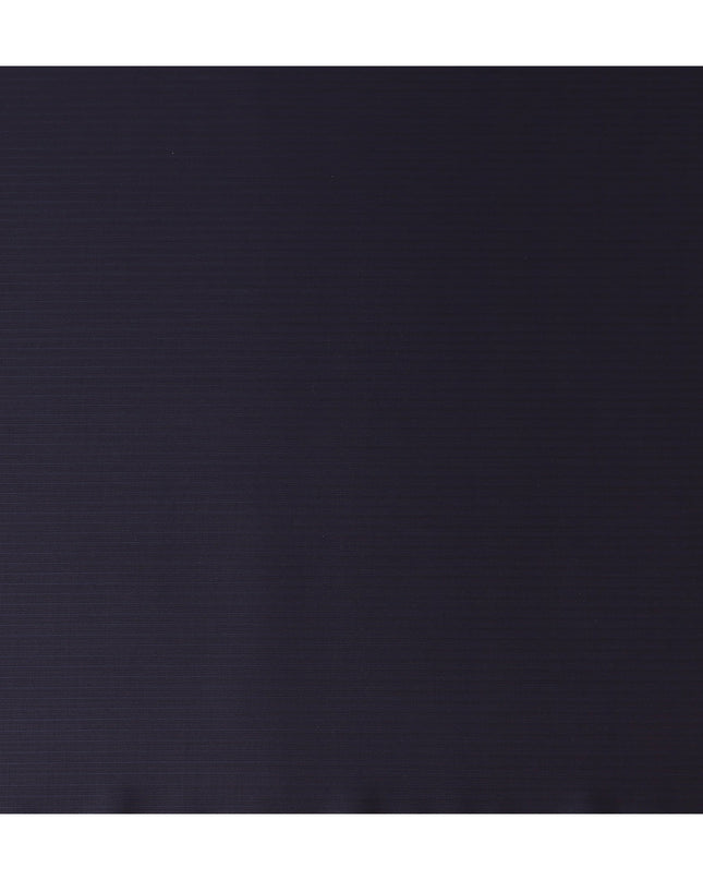 Deep Navy Self Design Wool Suiting