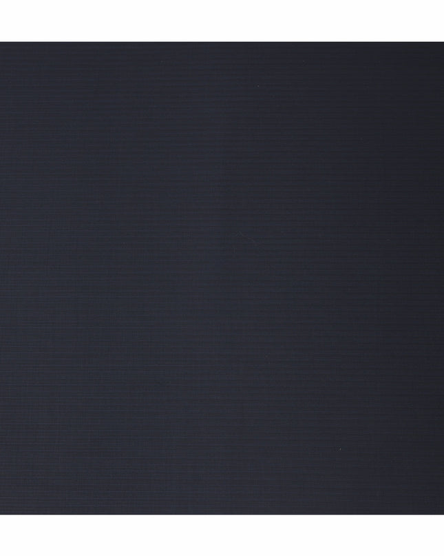 Charcoal Navy Wool Suiting Piece