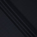 Dark Navy Subtle Check Italian Wool Suiting Fabric, 150 Cms, Italy-D25133