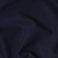 Navy Blue with Subtle Pinstripe Italian Wool Suiting Fabric, 150 Cms, Italy-D25141