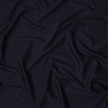 Midnight Blue Subtle Micro Pattern Italian Wool Suiting Fabric, 150 Cms, Italy-D25131