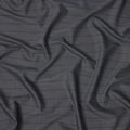Grey with Navy Pinstripe Italian Wool Suiting Fabric, 150 Cms, Italy-D25138