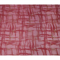 Pink Abstract Print Pure Silk Chiffon 110cm Korea