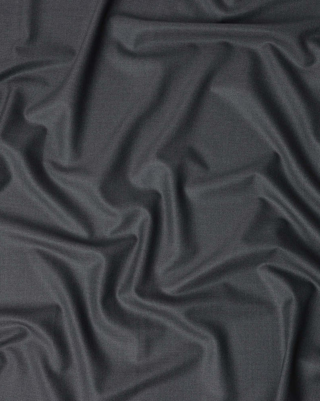 Charcoal Grey Wool Suiting Piece 150cm | Regal Fabrics