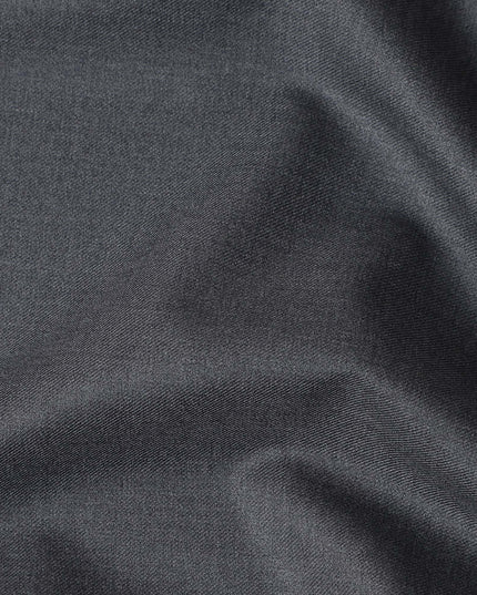 Charcoal Grey Wool Suiting Piece 150cm | Regal Fabrics