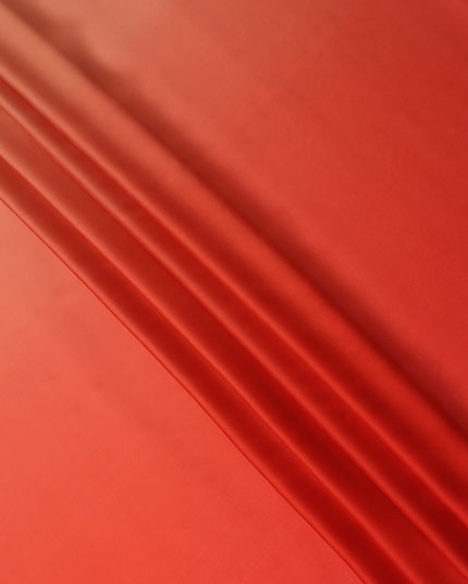 Orange Ombre Silk Chiffon Fabric Soft Flowing Lightweight Sheer Draping Material Elegant Gradient Design 110 Cms Width Premium Quality Smooth Texture South Korea Origin-D28878 Regal Fabrics
