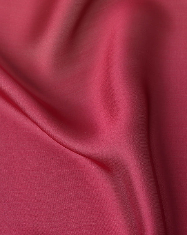 Raspberry Pink Ombre Silk Chiffon Fabric Soft Flowing Lightweight Sheer Draping Material Elegant Gradient Design 110 Cms Width Premium Quality Smooth Texture South Korea Origin-D28879 Regal Fabrics