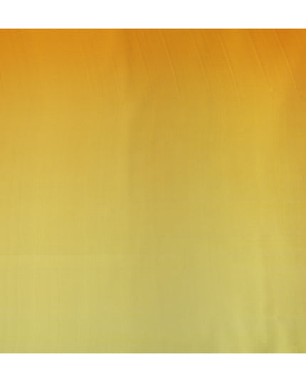 Yellow Ombre Silk Chiffon Fabric Soft Flowing Lightweight Sheer Draping Material Elegant Gradient Design 110 Cms Width Premium Quality Smooth Texture South Korea Origin-D28874 Regal Fabrics