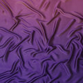 Purple Ombre Silk Chiffon Fabric Soft Flowing Lightweight Sheer Draping Material Elegant Gradient Design 110 Cms Width Premium Quality Smooth Texture South Korea Origin-D28873 Regal Fabrics