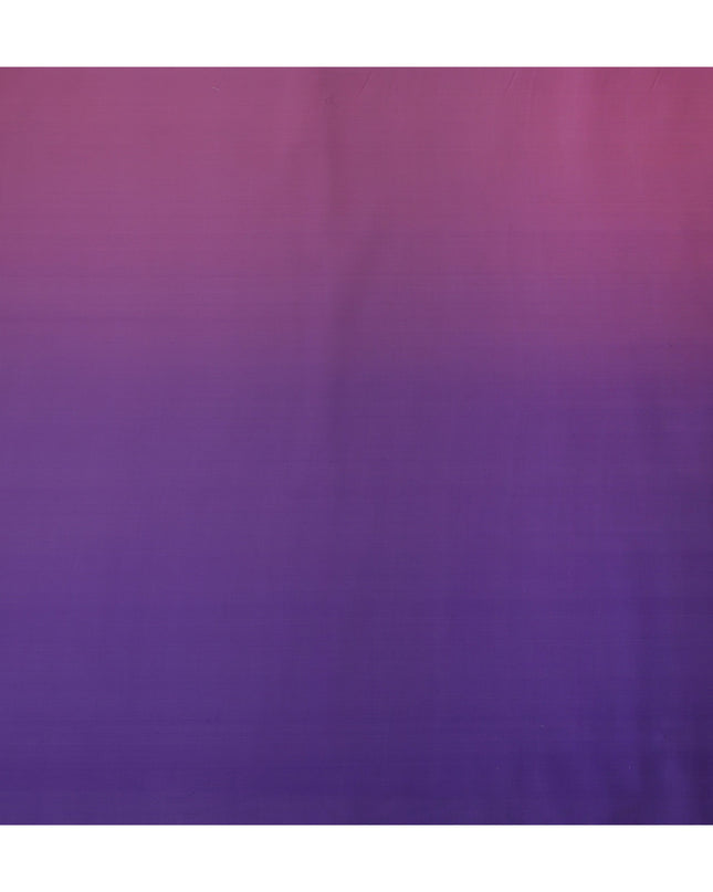 Purple Ombre Silk Chiffon Fabric Soft Flowing Lightweight Sheer Draping Material Elegant Gradient Design 110 Cms Width Premium Quality Smooth Texture South Korea Origin-D28873 Regal Fabrics