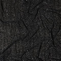 Luminous Raven Black Sequin Embellished Pure Silk Georgette Fabric Shimmering 110cm Width Luxurious Finish Indian Origin - D31192