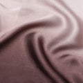 Light Pink to Dark Brown Ombre Synthetic Satin Fabric, 110 Cms Width, India-D24660