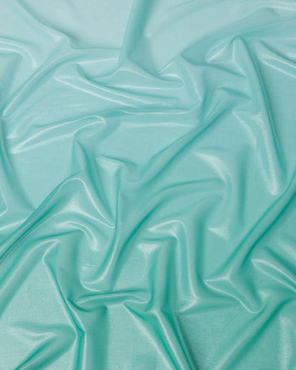 Aqua Mint Silk Chiffon Garbasaar 110cm