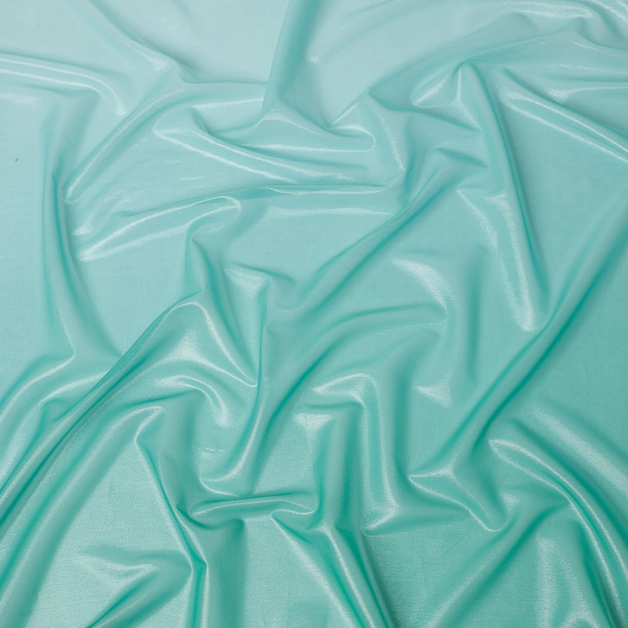 Aqua Mint Silk Chiffon Garbasaar 110cm