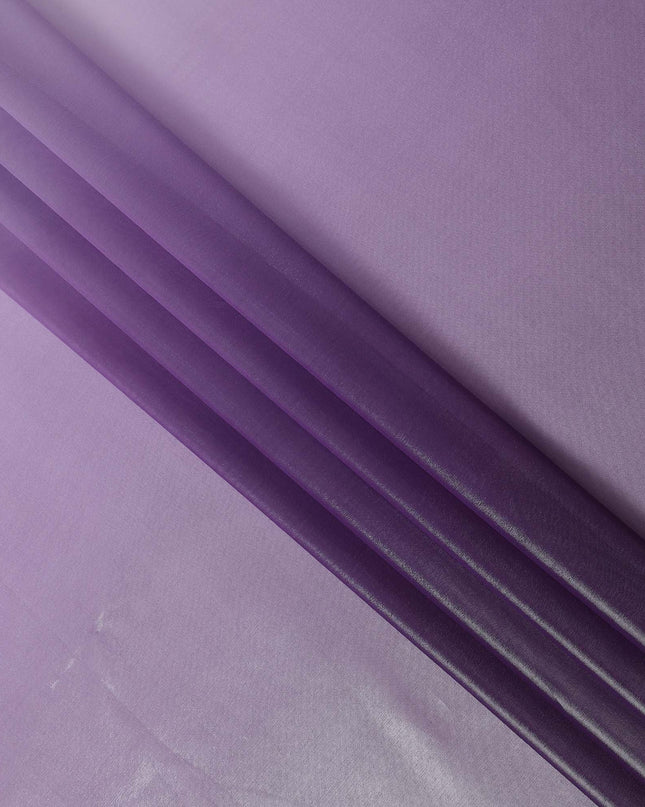 Lilac Purple Silk Chiffon Garbasaar 110cm