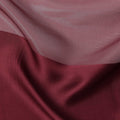 Pink Silk Chiffon Fabric with Solid Finish, 110 Cms Width, Made in India-D25529