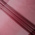 Pink Silk Chiffon Fabric with Solid Finish, 110 Cms Width, Made in India-D25529
