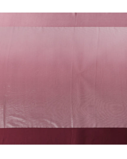 Pink Silk Chiffon Fabric with Solid Finish, 110 Cms Width, Made in India-D25529