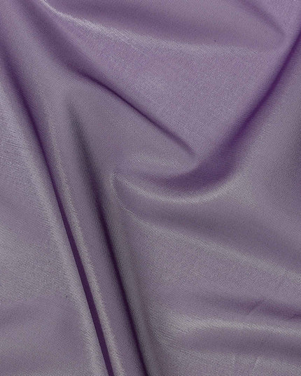 Purple Ombre Silk Chiffon Fabric with Shaded Effect, 110 Cms Width, Made in India-D25524