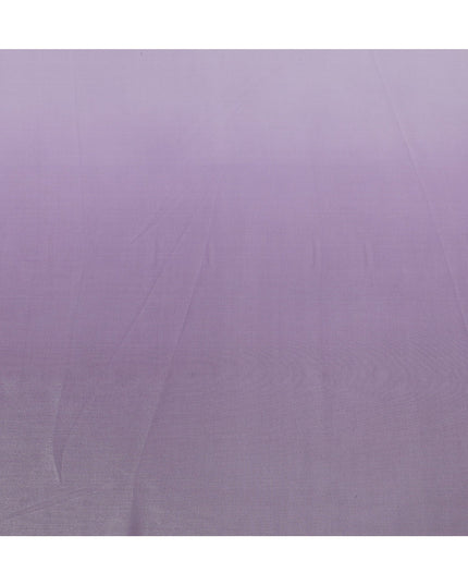 Purple Ombre Silk Chiffon Fabric with Shaded Effect, 110 Cms Width, Made in India-D25524