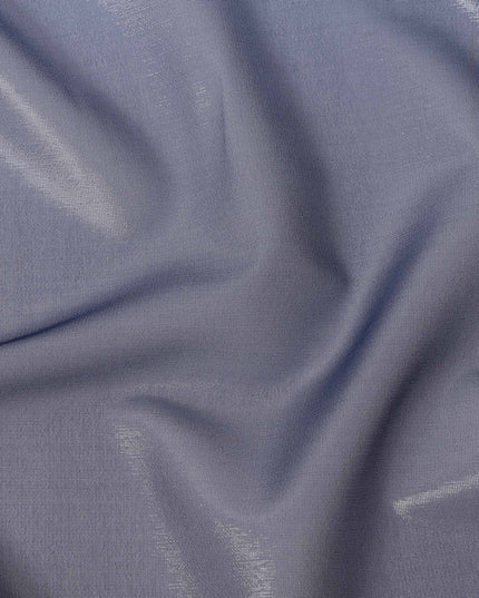 Navy Blue Ombre Silk Chiffon Fabric with Shaded Effect, 110 Cms Width, Made in India-D25526