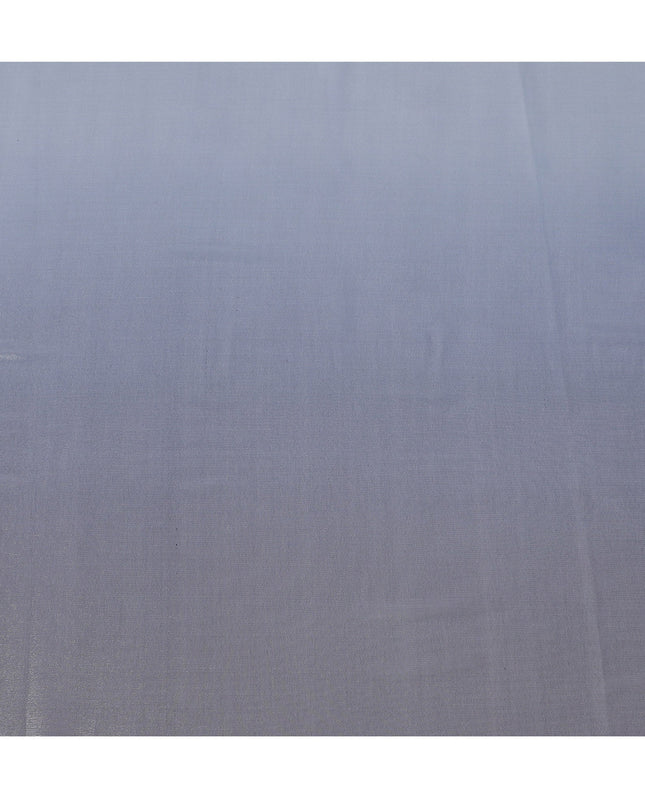 Navy Blue Ombre Silk Chiffon Fabric with Shaded Effect, 110 Cms Width, Made in India-D25526