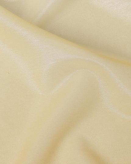 Yellow Ombre Silk Chiffon Fabric with Shaded Effect, 110 Cms Width, Made in India-D25527