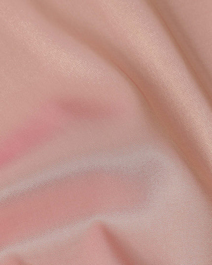 Blush Pink Pure Silk Lame Fabric 110cm Korea