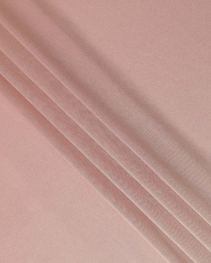 Blush Pink Pure Silk Lame Fabric 110cm Korea