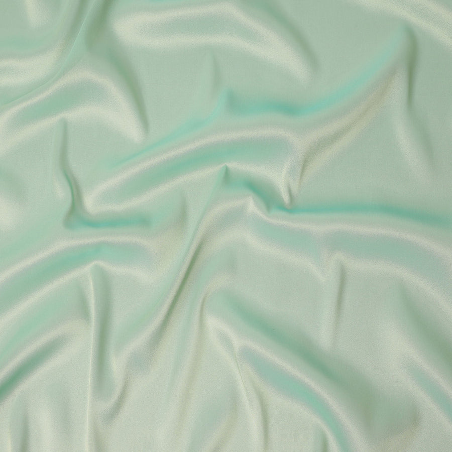 Mint Green Pure Silk Lame Fabric 110cm Korea