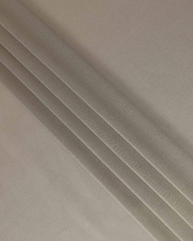Taupe Grey Pure Silk Lame Fabric 110cm Korea