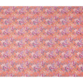 Peach Floral Printed Viscose Crepe Fabric Soft Flowing Dress Material 110 Cms Width India-D27936 Regal Fabrics