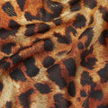 Brown Animal Print Viscose Crepe Fabric Leopard Printed Soft Flowing Dress Material 110 Cms Width India-D27935 Regal Fabrics