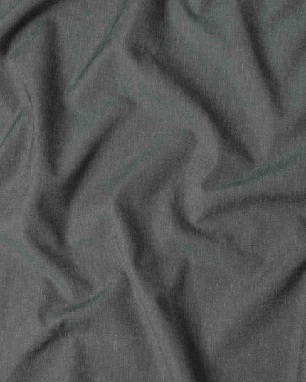 Slate Grey Blended Wool Suiting Fabric