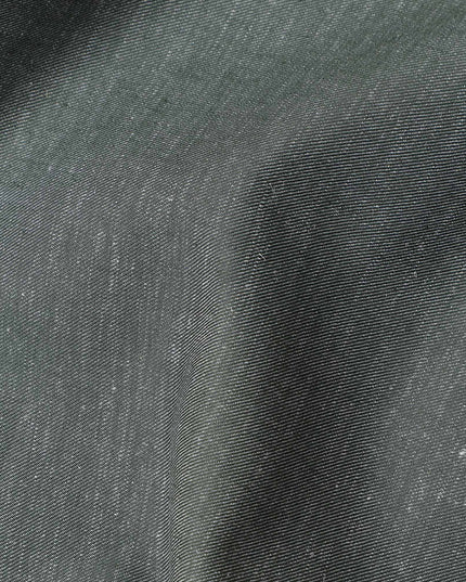 Slate Grey Blended Wool Suiting Fabric