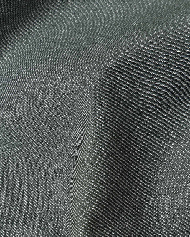 Slate Grey Blended Wool Suiting Fabric