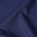 Navy Dot Cotton Shirting Fabric 150cm