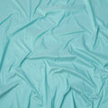 Aqua Blue Plain Pure Raw Silk Fabric, 140 Cms Width, Made in India-D25985