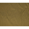 Olive Green Plain Pure Raw Silk Fabric, 140 Cms Width, Made in India-D25979