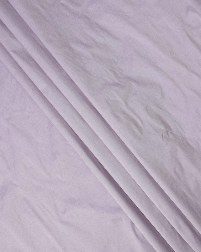 Lavender Plain Pure Raw Silk Fabric, 140 Cms Width, Made in India-D25989