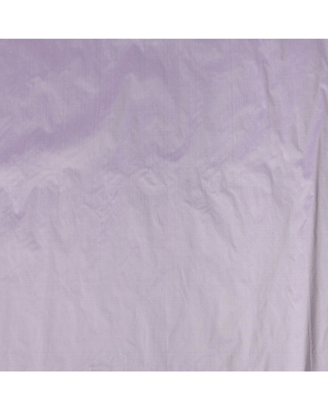 Lavender Plain Pure Raw Silk Fabric, 140 Cms Width, Made in India-D25989