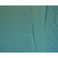 Teal Green Plain Pure Raw Silk Fabric, 140 Cms Width, Made in India-D25988