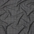 Charcoal Premium Italian Blended Wool Suiting Fabric, 3.75 Mtrs with 150 Cms Width, Imported from Italy-D25445